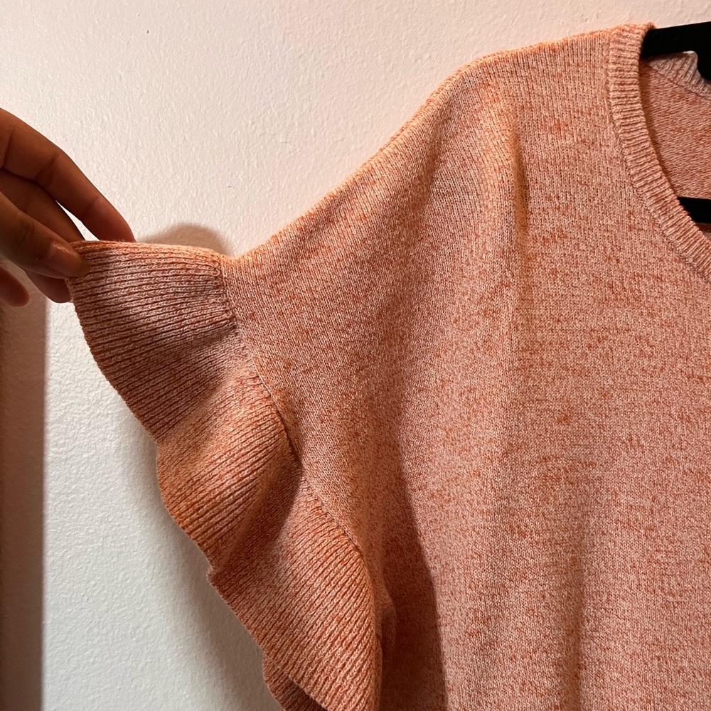 Madewell Ruffle-Sleeve Sweater Tee - Picture 4 of 7
